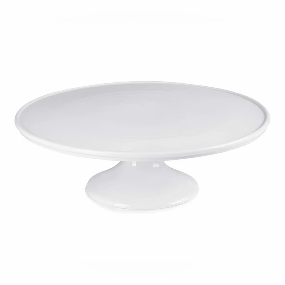 NEW Sweese Porcelain Cake Stand 9” Round Dessert Display Weddings Platter